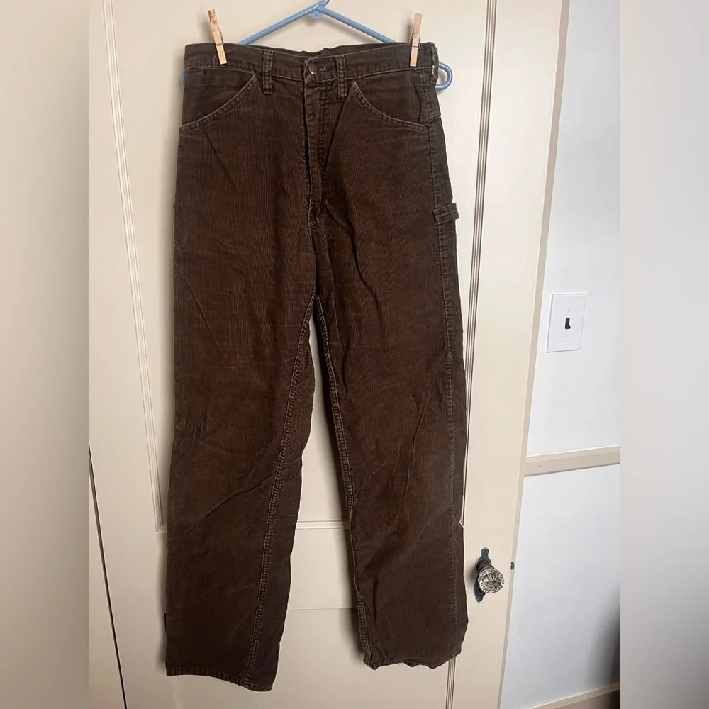 2 Pair Vintage Corduroy Pants - Picture 1 of 9